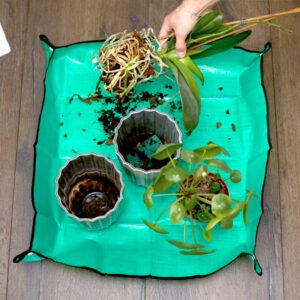 Tapis de rempotage avec rebords – Pour jardinage, loisirs et bricolage