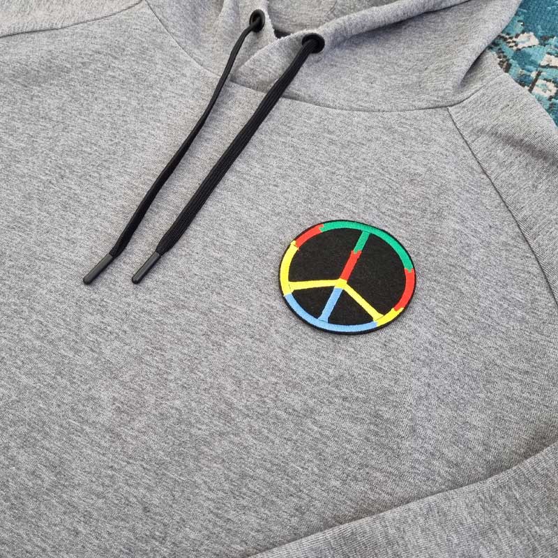 Symbole Peace coloré – Écusson – Image 2