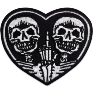 Skull Heart – Écusson