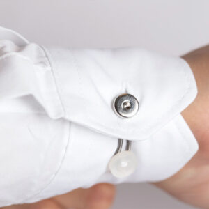 Boutons élastiques de confort – Pour col de chemise et poignets