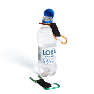 Porte-bouteille avec mousqueton â Gardez les mains libres