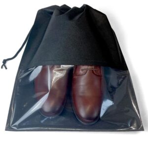 Housse à chaussures avec fenêtre – Pour rangement et voyage