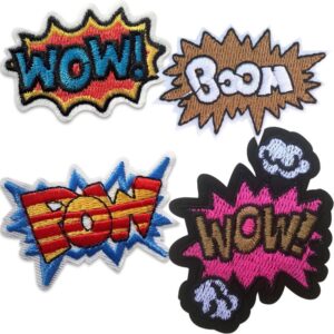 Super-héros rétro – Lot d'écussons