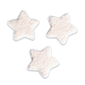 Étoiles en chenille – Lot d'écussons